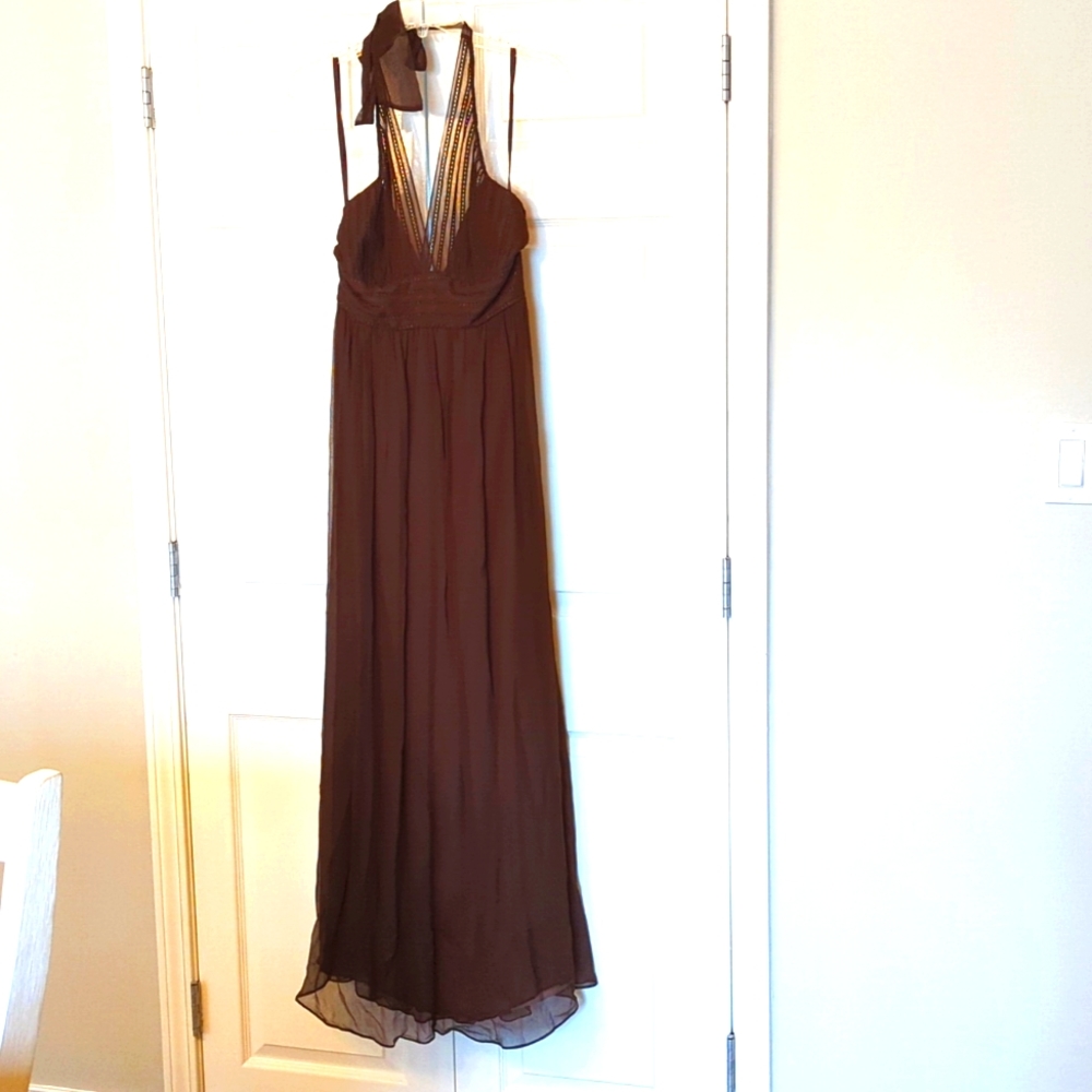 BCBG full length formal dress size 6